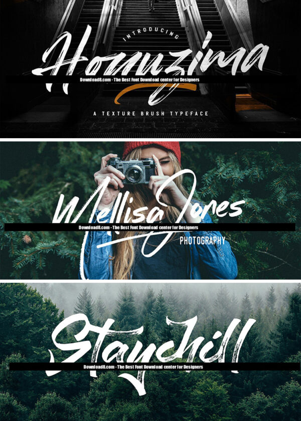 Handwritten Brush Script English Font Pack – Procreate Calligraphy, PS & PR Compatible, Wedding & Poster Design Assets - Image 4